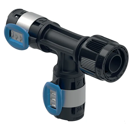 Lot de 5 tés FlowFit avec MasterFix, embranchement Ø 15 mm 620.781.00.1 Lot de 5 tés FlowFit avec MasterFix, embranchement Ø 15 mm 620.781.00.1