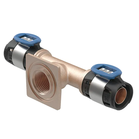 Lot de 10 tés de raccordement FlowFit pour réservoir à encastrer Ø 15 mm 620.991.00.1 Lot de 10 tés de raccordement FlowFit pour réservoir à encastrer Ø 15 mm 620.991.00.1