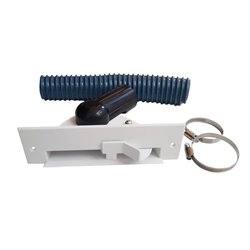 Kit prises plinthes ramasse-miettes Blanc
