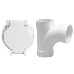 Kit prises de services Blanc 1 accessoire