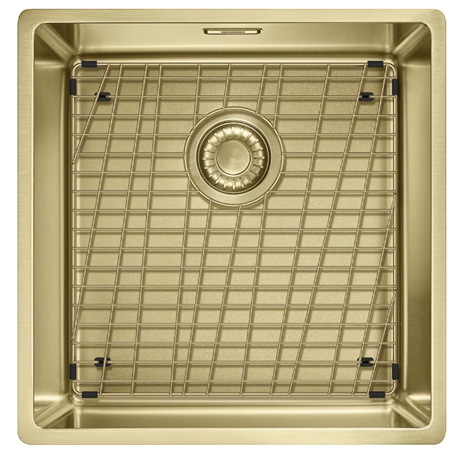 Evier Mythos Masterpiece BXM 110-40 Vidage automatique, 440x540 mm, Reflet d'Or 117899 Evier Mythos Masterpiece BXM 110-40 Vidage automatique, 440x540 mm, Reflet d'Or 117899