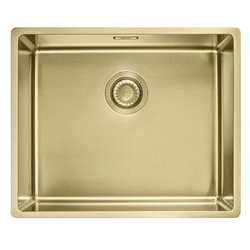 Evier Mythos Masterpiece BXM 110-50 Vidage manuel, 540x450 mm, Reflet d'Or 199086