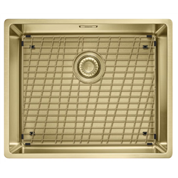 Evier Mythos Masterpiece BXM 110-50 Vidage manuel, 540x450 mm, Reflet d'Or 199086