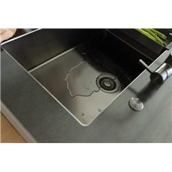 Evier Mythos Masterpiece BXM 110-68 Vidage automatique, 725x450 mm, Anthracite 112863