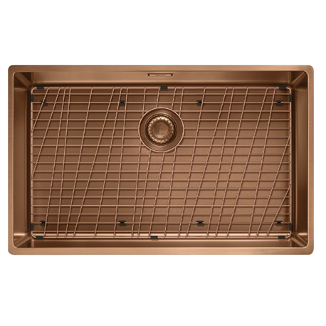Evier Mythos Masterpiece BXM 110-68 Vidage automatique, 725x450 mm, Cuivre 117868 Evier Mythos Masterpiece BXM 110-68 Vidage automatique, 725x450 mm, Cuivre 117868