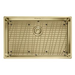 Evier Mythos Masterpiece BXM 110-68 Vidage automatique, 725x450 mm, Reflet d'Or 117851