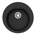 Evier Rotondo ronde Fragranit ROG 610-51 Noir mat 304244