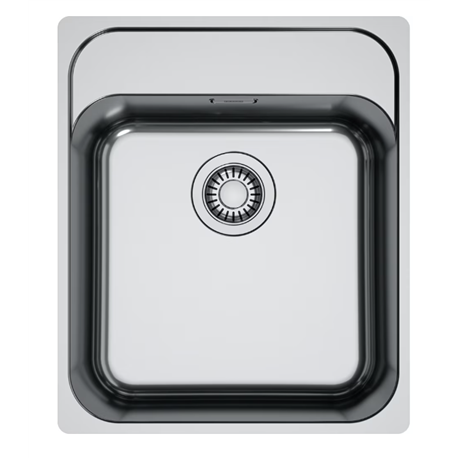 Evier Smart Inox SRX 210-40 430x510 mm Inox 292213 Evier Smart Inox SRX 210-40 430x510 mm Inox 292213