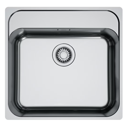 Evier Smart Inox SRX 210-50 530x510 mm Inox 292237