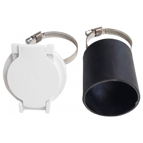 Kit prises de services Blanc 2 accessoires