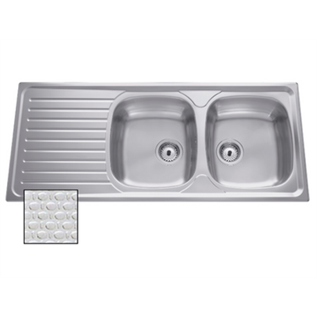 Evier Jazzy Inox Nid abeille 1160x500 mm