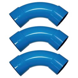 Sachet de 3 Coudes 90° ø50 mm