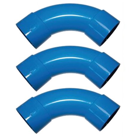 Sachet de 3 Coudes 90° ø50 mm