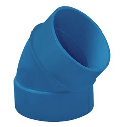 Sachet de 8 Coudes 45° ø51 mm Mâle/femelle