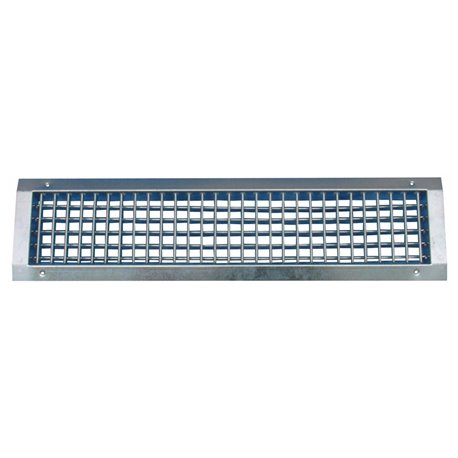Grille de soufflage/reprise de conduits 500x125 mm