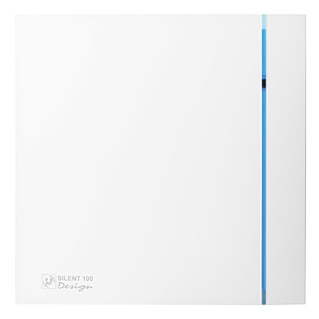 Aérateur Silent design 100 CHZ Blanc 85 m3/h Hygrostat