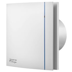 Aérateur Silent design 200 CZ Blanc 175 m3/h Clapet anti-retour