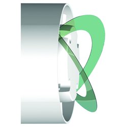 Aérateur Silent Ecowatt 100 CZ 95 m3/h Clapet anti-retour