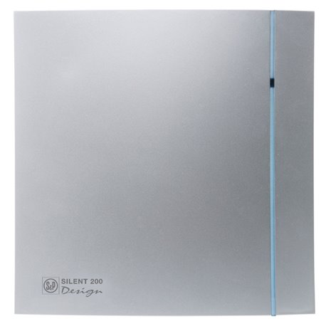 Silent design 200 CZ Silver 400023 175 m3/h Standard Silent design 200 CZ Silver 400023 175 m3/h Standard