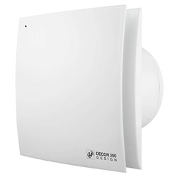 Aérateur Decor Design 200 CZ 163 m3/h Clapet anti-retour