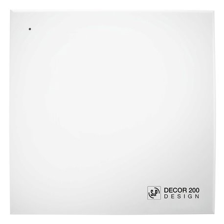 Aérateur Decor Design 200 CHZ 163 m3/h Hygrostat Aérateur Decor Design 200 CHZ 163 m3/h Hygrostat