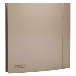 Aérateur Silent design 100 CZ Champagne Swarovski 85 m3/h Clapet anti-retour