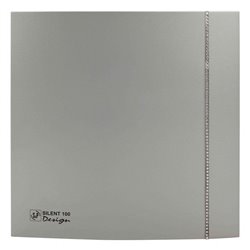 Aérateur Silent design 100 CZ Silver Swarovski 85 m3/h Clapet anti-retour