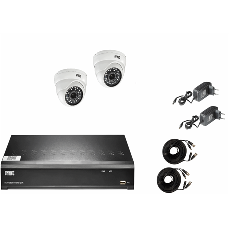 Kit vidéo 1093/KAHDB A-HD Caméras dômes
