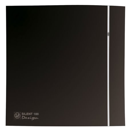 Aérateur Silent design 100 CZ Noir 85 m3/h Clapet anti-retour Aérateur Silent design 100 CZ Noir 85 m3/h Clapet anti-retour