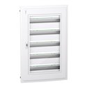 Coffret électrique PrismaSeT XS LVSXH524 5 rangées de 24 modules encastré avec porte transparente