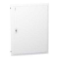 Coffret électrique PrismaSeT XS LVSXG424 4 rangées de 24 modules encastré avec porte opaque