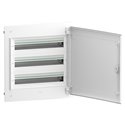 Coffret électrique PrismaSeT XS LVSXG324 3 rangées de 24 modules encastré avec porte opaque