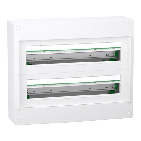Coffret électrique PrismaSeT XS LVSXT224 2 rangées de 24 modules en saillie
