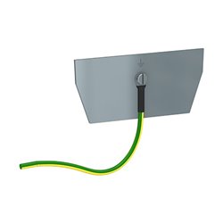 Cloison de séparation Unica NU9802 pour boîte d'encastrement 2x8 modules