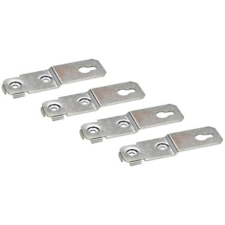 Lot de 4 pattes de fixation PrismaSeT LVSXX7 pour coffret saillie