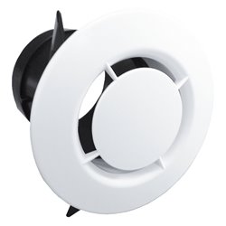 Bouche d'extraction plastique BOCP Ø 125 mm manchette à griffes