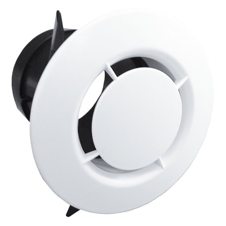 Bouche d'extraction plastique BOCP Ø 80 mm manchette à griffes