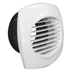 Bouche d'extraction plastique BOA Ø 80 mm manchette coudée