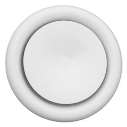 Bouche d'extraction et d'insufflation métallique réglable ø 100 mm réglage par molette excentrée