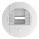 Bouche VMC hygroréglable temporisée WC détection présence 230 V 5/30 m3/h