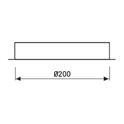 Bouchon sans joint Ø200 mm