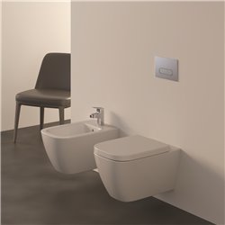 Bidet suspendu I.Life B 54x35,5 cm Blanc
