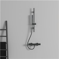 Ensemble de douche Idealrain barre 60 cm gris magnétique