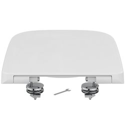 Abattant WC recouvrant I.Life B blanc brillant recouvrant