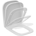 Abattant WC recouvrant I.Life B blanc brillant recouvrant avec frein de chute
