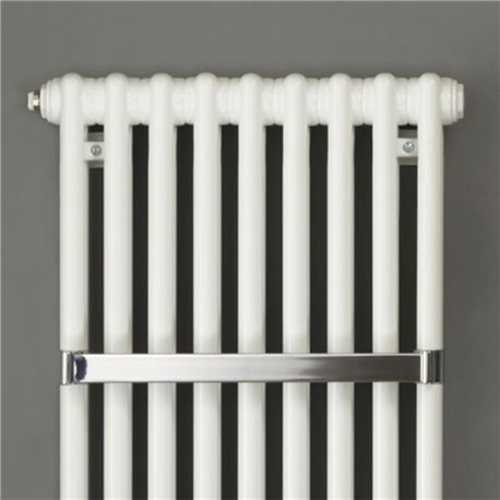 Barre porte-serviettes chromée, Largeur 596 mm