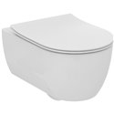 WC suspendu Blend Curve 360x545x390 mm rond blanc brillant