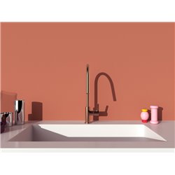 Mitigeur de cuisine Gusto tube rond cuivre brossé