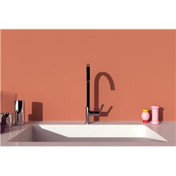 Mitigeur de cuisine Gusto tube carré chromé