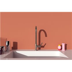 Mitigeur de cuisine Gusto tube carré gris orage